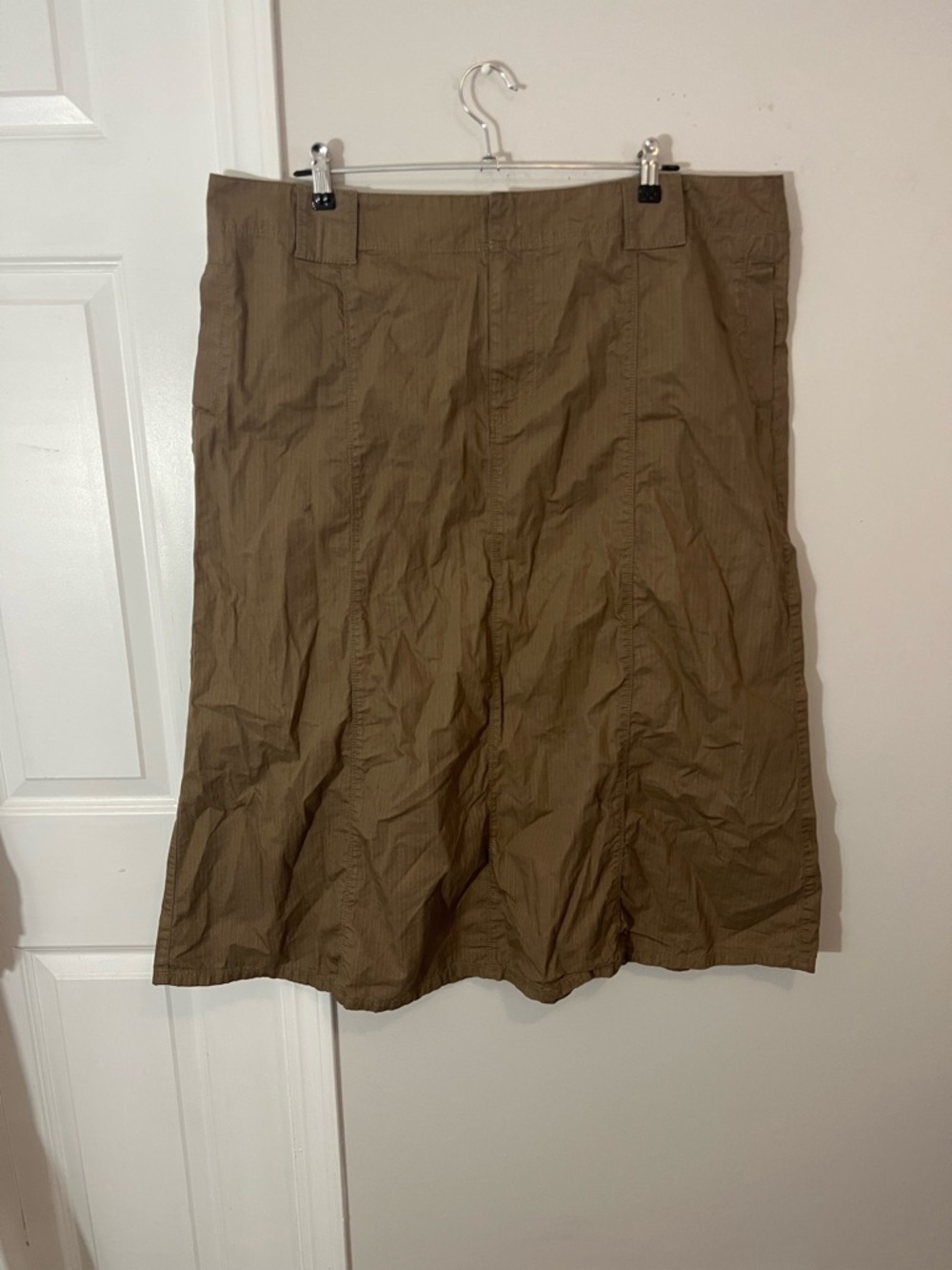 Eddie Bauer Classic Brown A-Line Women's Skirt,20